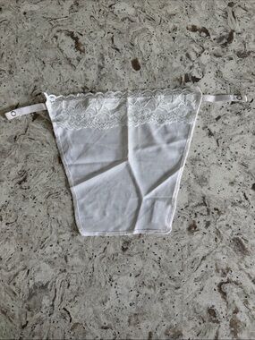 White Lace Mock Camisole Panel